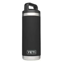 Yeti 18oz Rambler Bottle With Bottle Chug Cap - Black