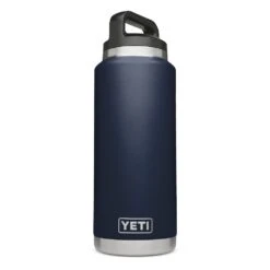Yeti 36oz Rambler Bottle With Bottle Chug Cap - Navy