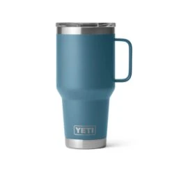 Yeti Rambler 30oz Travel Mug With Stronghold Lid Nordic Blue