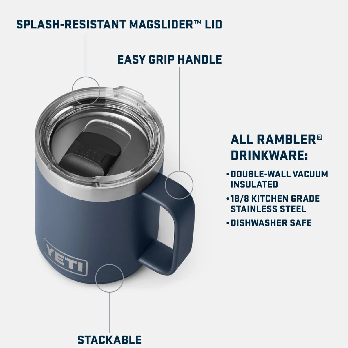 Yeti Mag Slider Rambler 10oz Mug 8 Yeti Mag Slider Rambler 10oz Mug - Image 8
