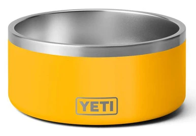 YETI Boomer Dog Bowl - 8 Cups - Alpine Yellow 1 YETI Boomer Dog Bowl - 8 Cups - Alpine Yellow