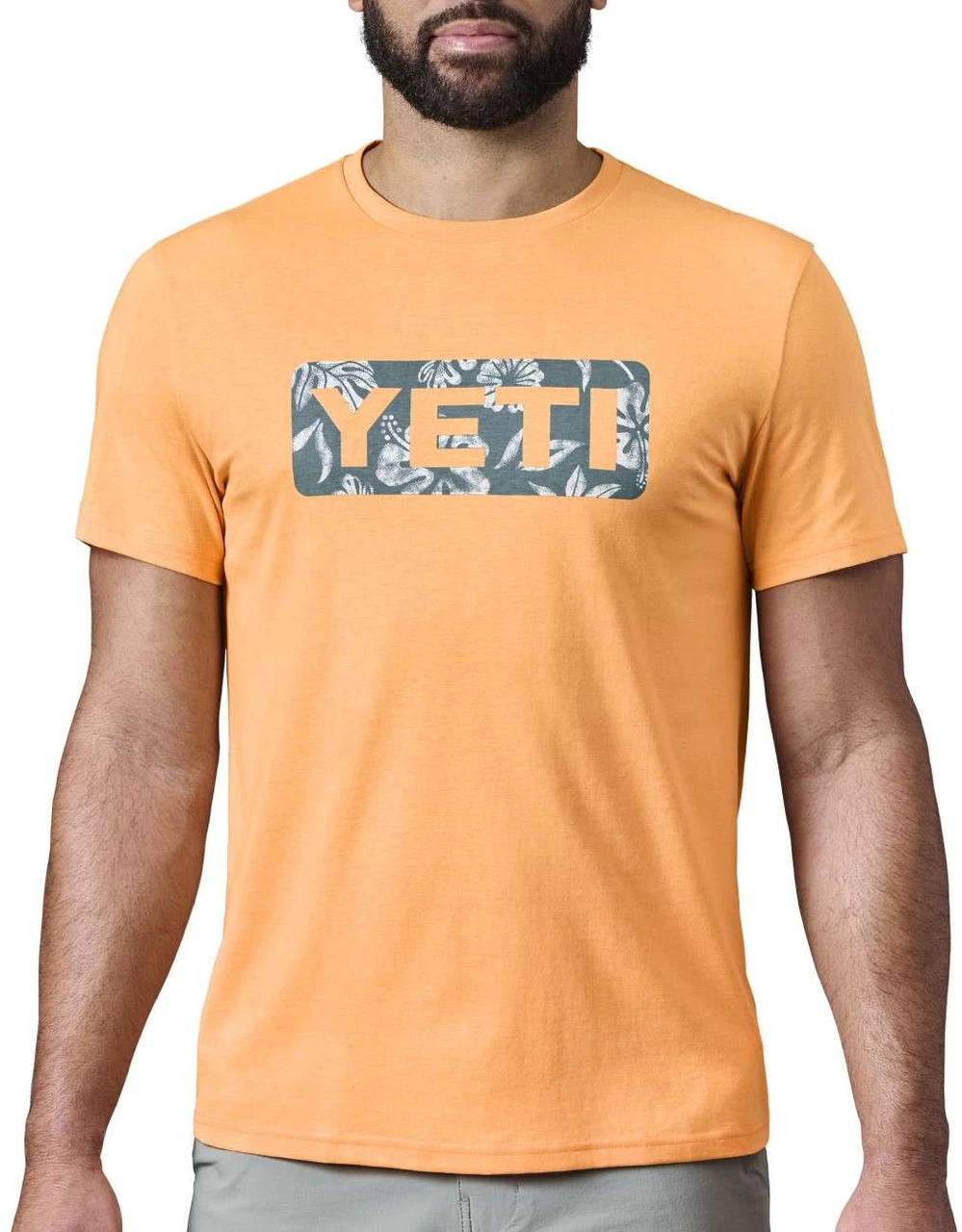 Yeti Floral Logo Badge Short Sleeve T-Shirt 3 Yeti Floral Logo Badge Short Sleeve T-Shirt - Image 3