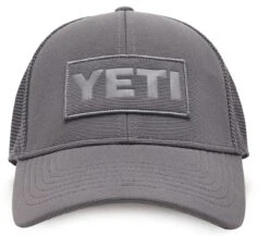 Frost Gear Outlet Store -Frost Gear Outlet Store yeti patch trucker hat grey on grey 21391.1651346863