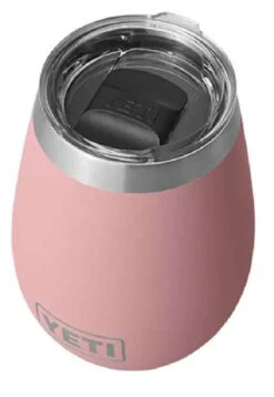 YETI Rambler 10oz Wine Tumbler With Magslider Lid - Sandstone Pink