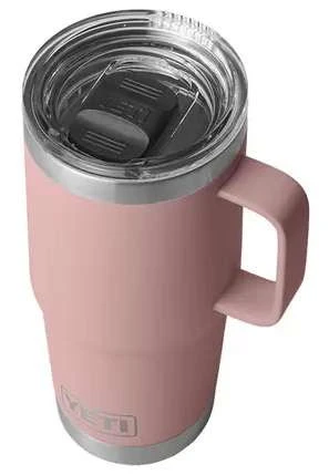 YETI Rambler 20 Oz. Travel Mug - Sandstone Pink 1 YETI Rambler 20 Oz. Travel Mug - Sandstone Pink
