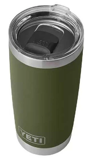 YETI Rambler Tumbler 20oz With Magslider Lid - Highlands Olive 1 YETI Rambler Tumbler 20oz With Magslider Lid - Highlands Olive