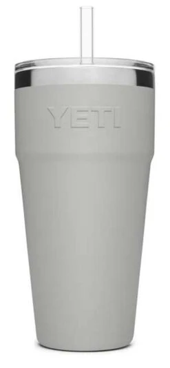 YETI Rambler Cup - 26 Oz. - Straw Lid - Granite Gray 5 YETI Rambler Cup - 26 Oz. - Straw Lid - Granite Gray -Frost Gear Outlet Store yeti rambler 26oz straw cup granite gray 68923.1651377912