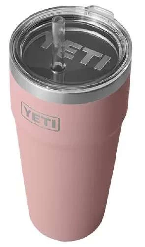 YETI Rambler Cup - 26 Oz. - Straw Lid - Sandstone Pink 1 YETI Rambler Cup - 26 Oz. - Straw Lid - Sandstone Pink