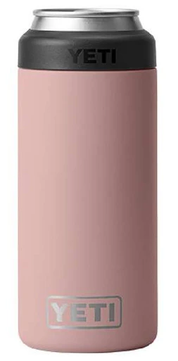 YETI Rambler Colster Slim Can Insulator - Sandstone Pink 1 YETI Rambler Colster Slim Can Insulator - Sandstone Pink