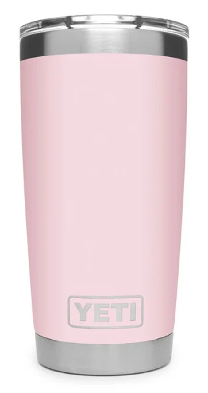 YETI Rambler Tumbler 20oz With Magslider Lid - Ice Pink 2 YETI Rambler Tumbler 20oz With Magslider Lid - Ice Pink - Image 2