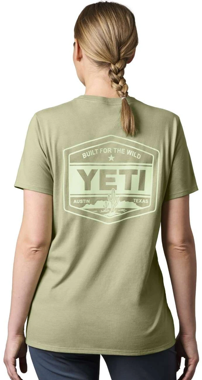 Yeti Womens Built For The Wild T-Shirt 1 Yeti Womens Built For The Wild T-Shirt